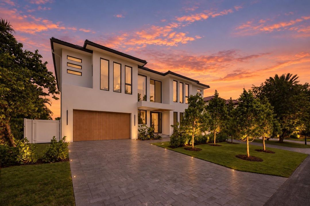 2921 dusk front angle shot of exterior