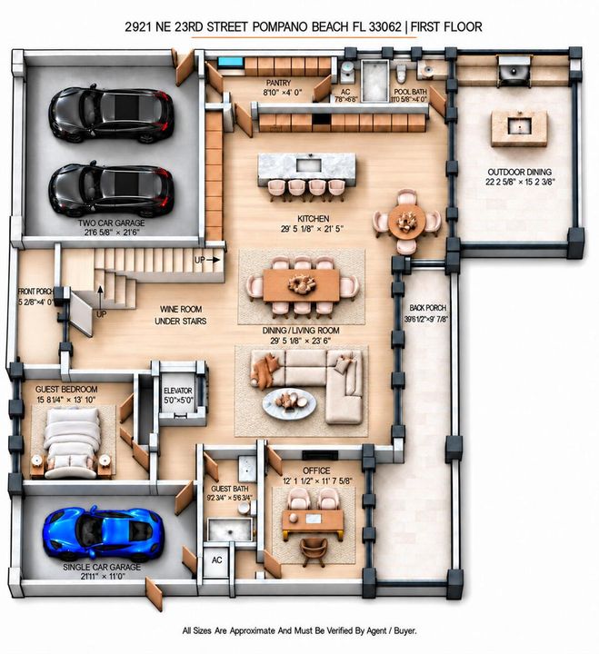 1st floor plan