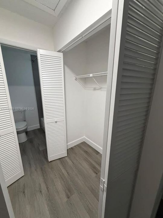 Closets in Bedroom