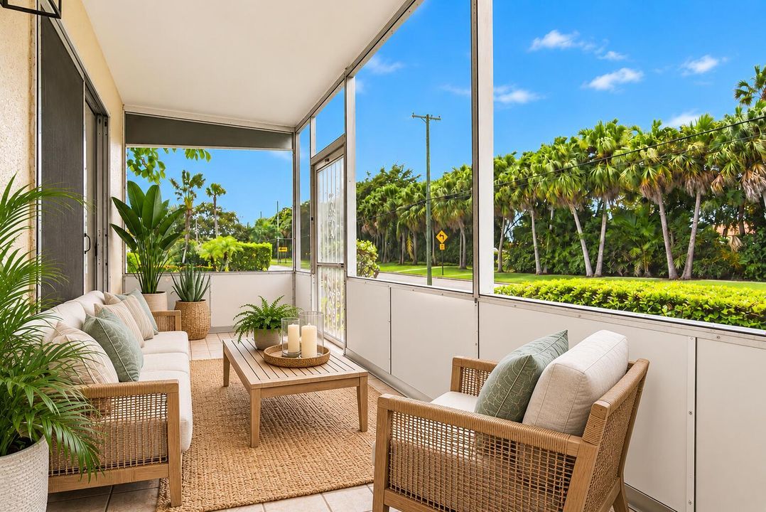 STAGED PORCH