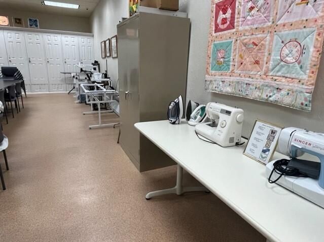 sewing room