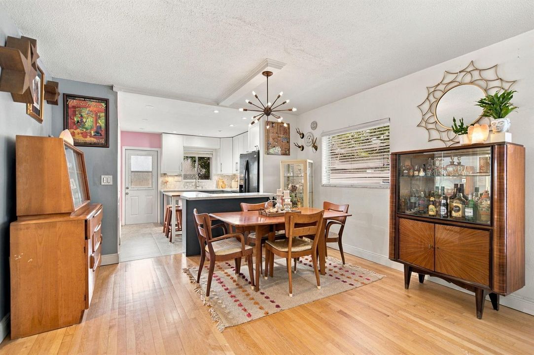 Living and dining room