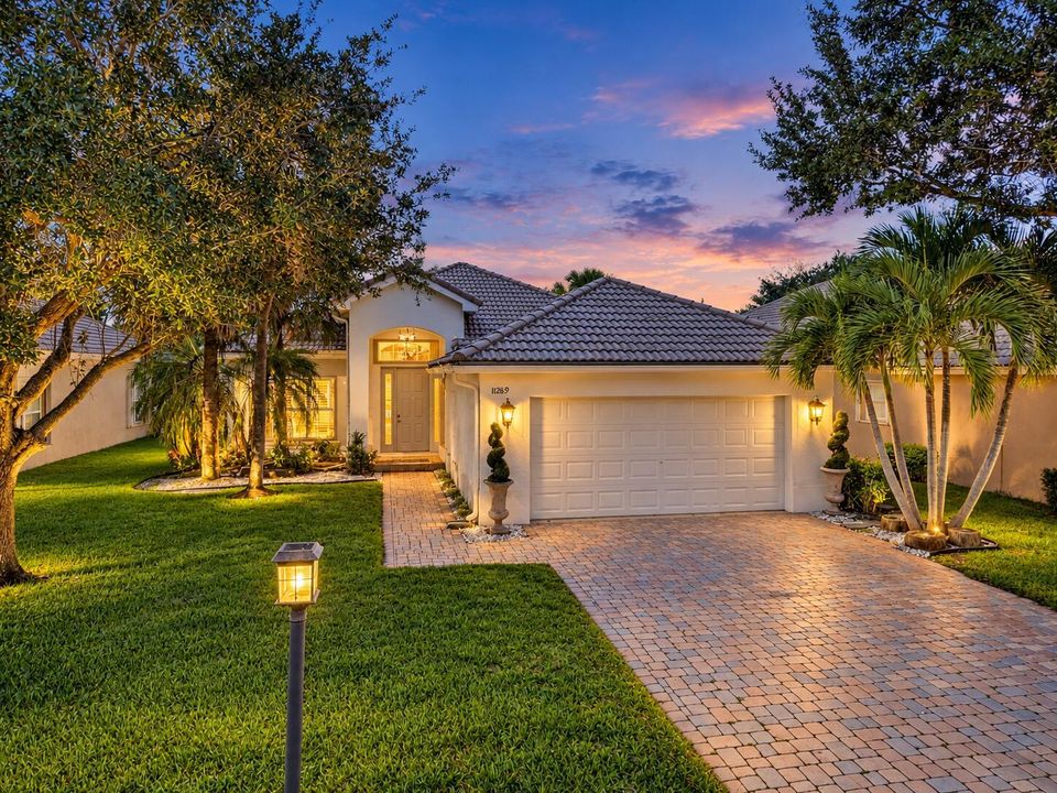 Twilight Mediterranean Home at 11289