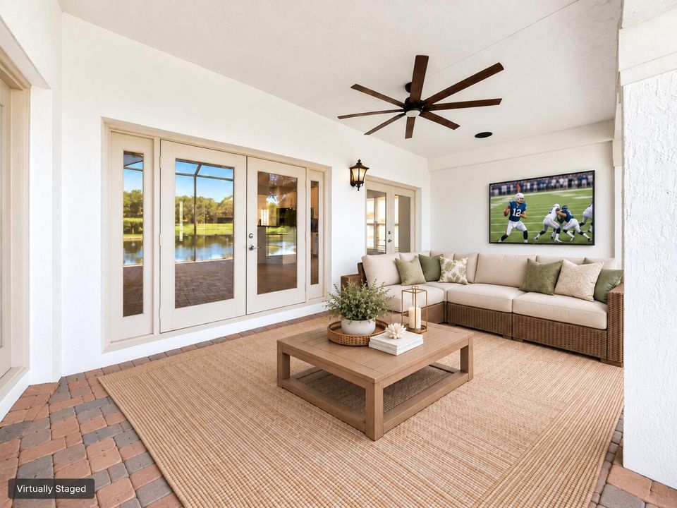 Virtually Staged Patio