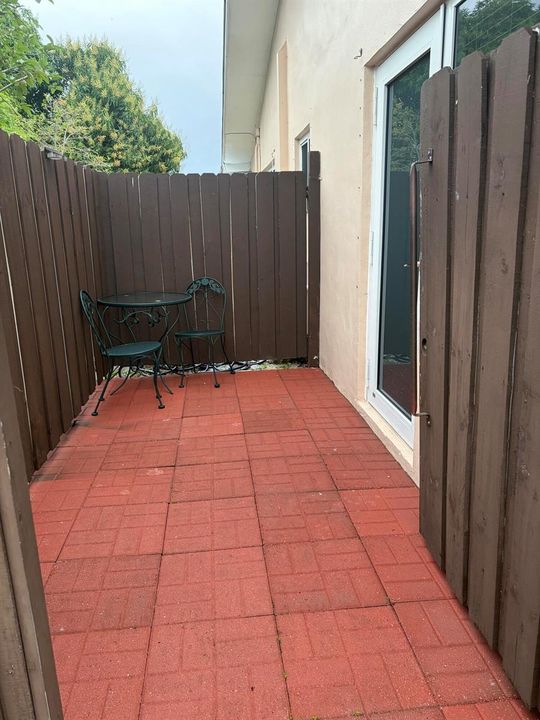 Private Patio