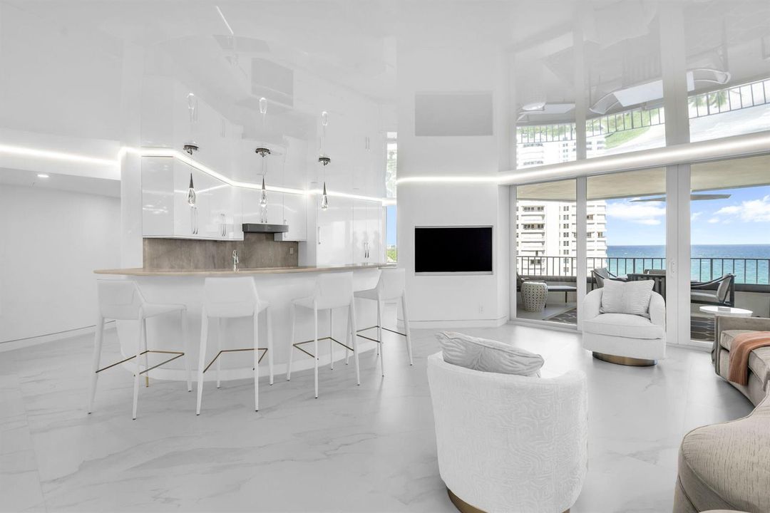 Living Room + Kitchen