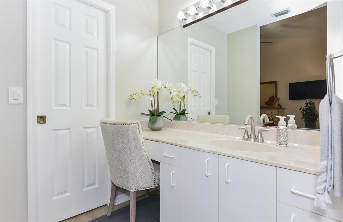 Dressing area