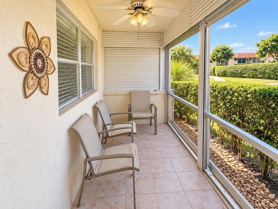 Sunlit Screened Patio Retreat