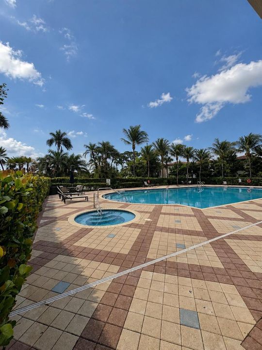 Pool area