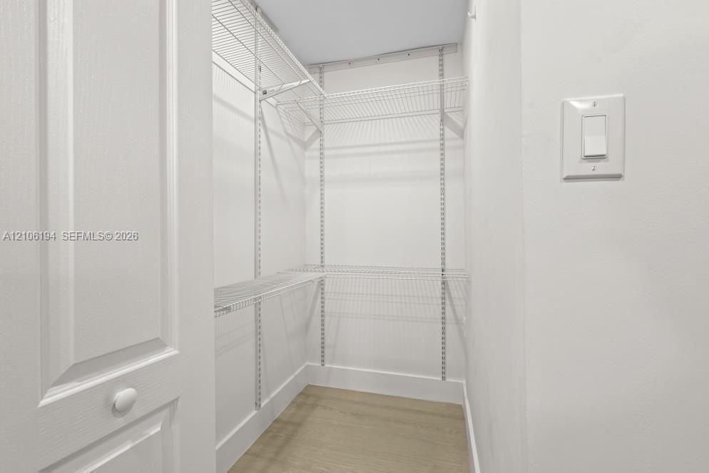 2nd bedroom walk in closet
