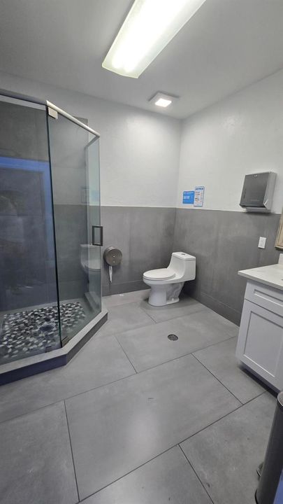 Bathroom with shower 2