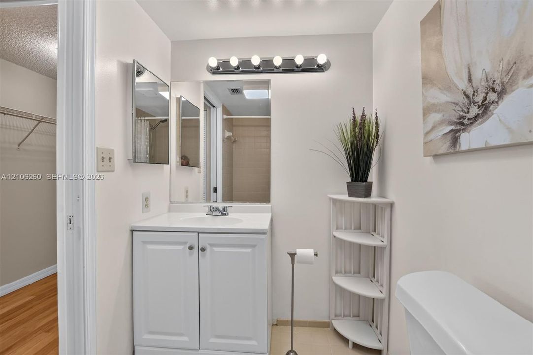 Master bathroom