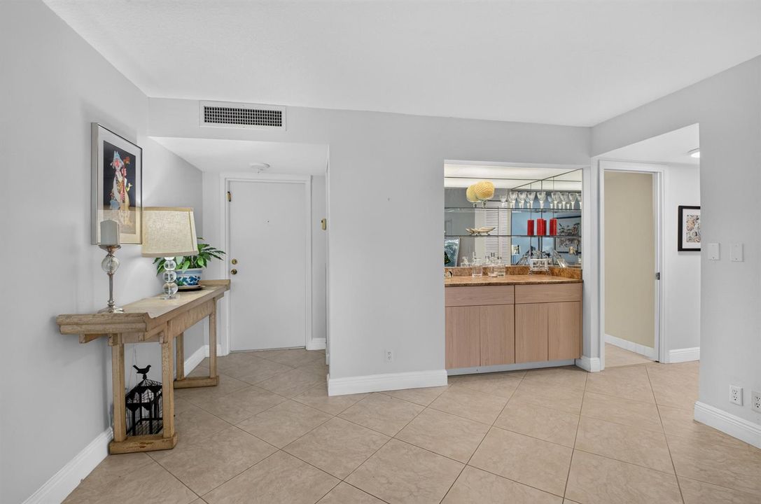 Entryway & Bar