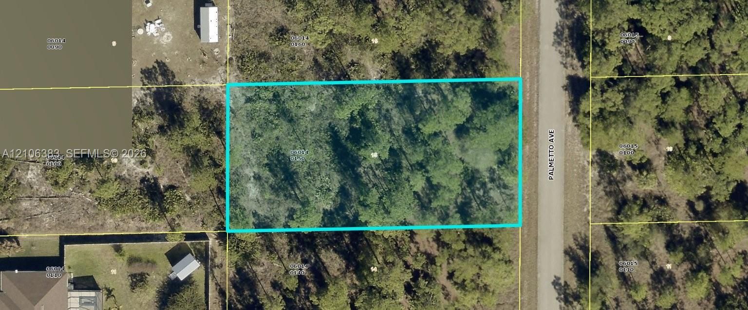 Property Survey Map. Representing the parcel boundaries and site dimensions of the property
