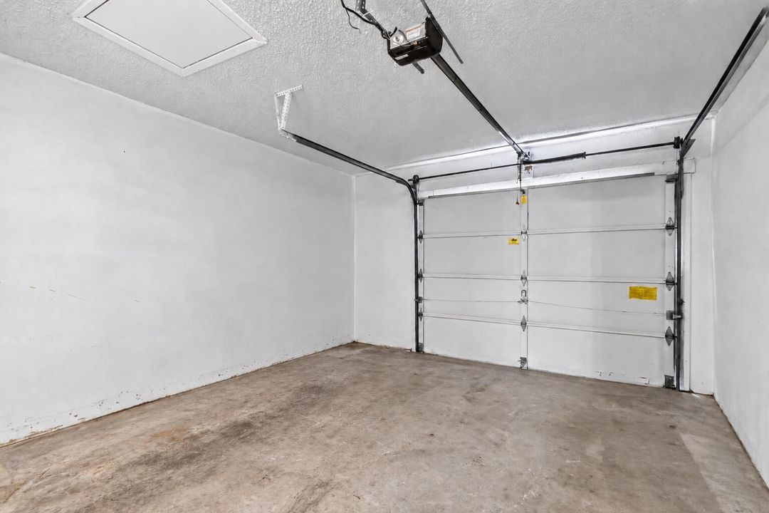 Subtle Garage Refresh With Closed Attic