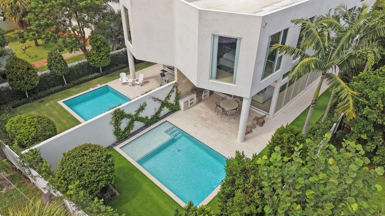 Secluded Poolside Outdoor Living