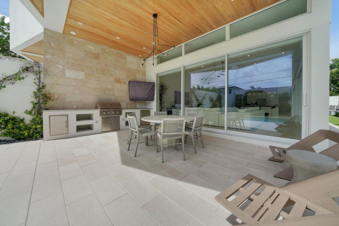 Covered Patio with Full Summer Kitchen