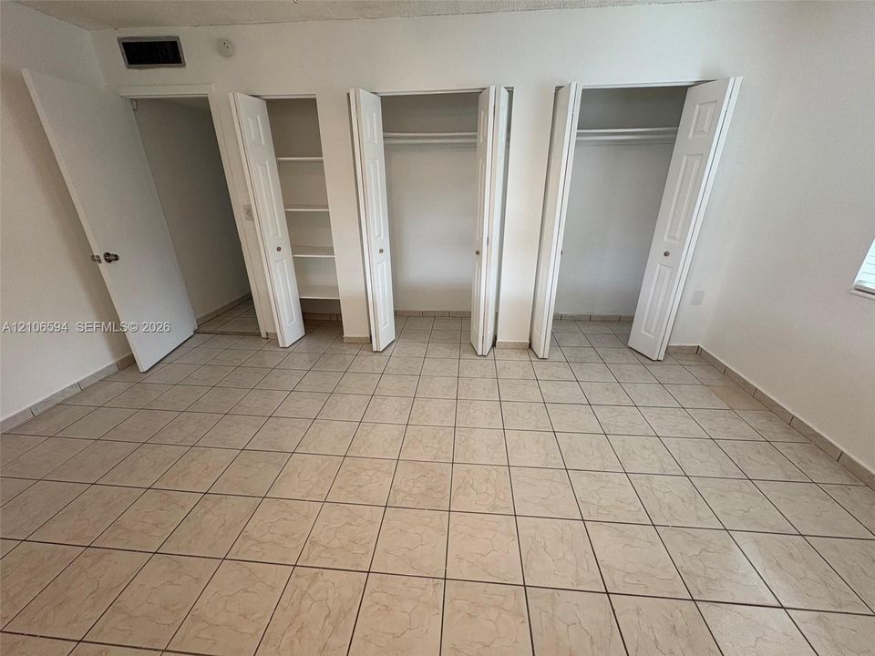Primary bedroom closet