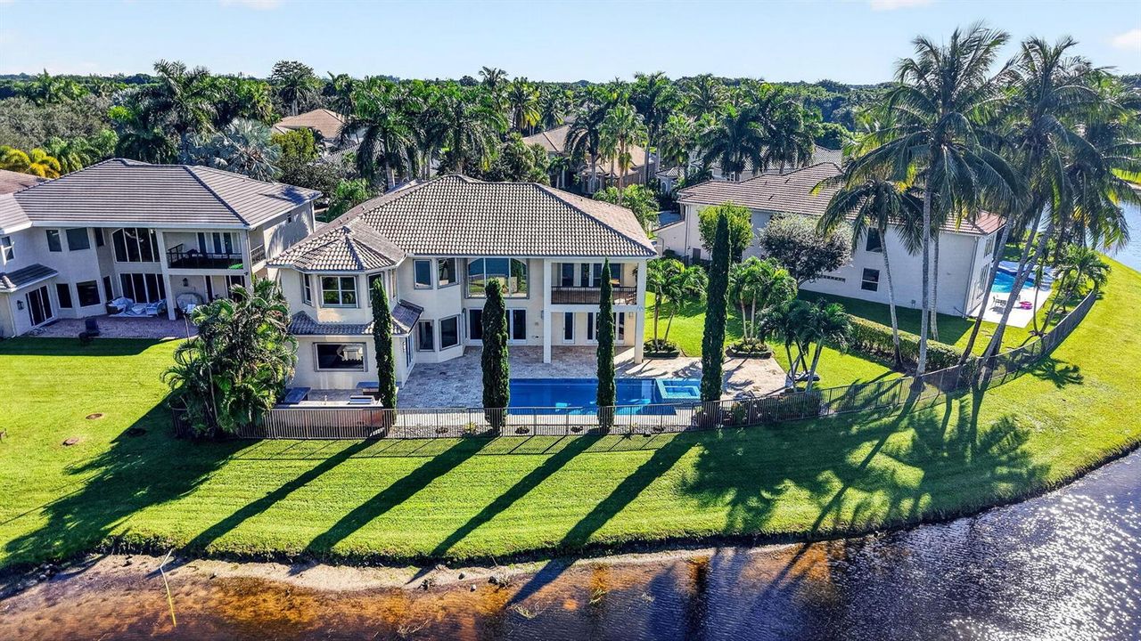 Aerial of home