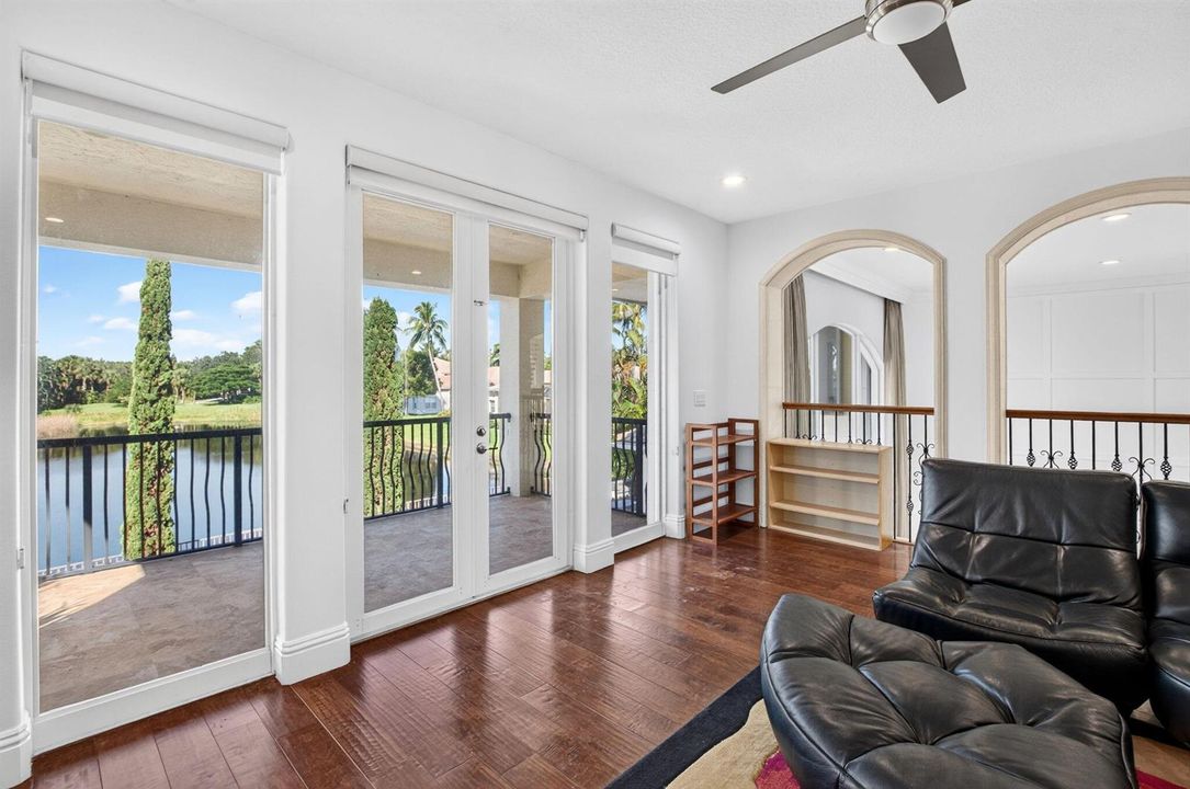 Upstairs Balcony