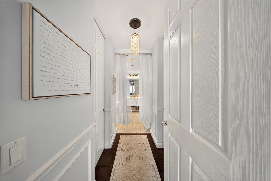 Master Bedroom Hallway
