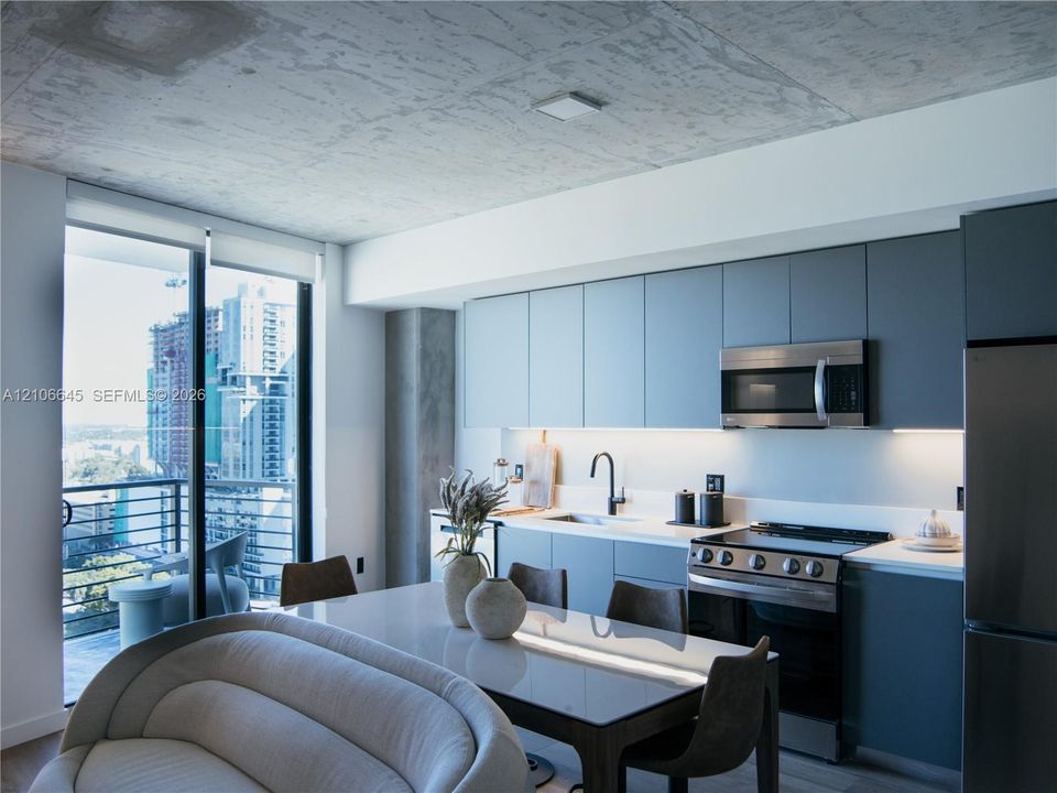 Staged Living Area