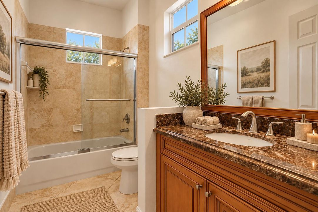 Warm Neutral Spa Bathroom
