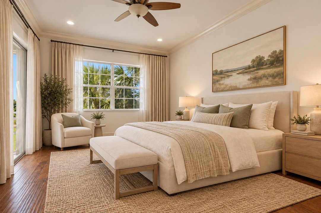 Warm Neutral Bedroom Retreat