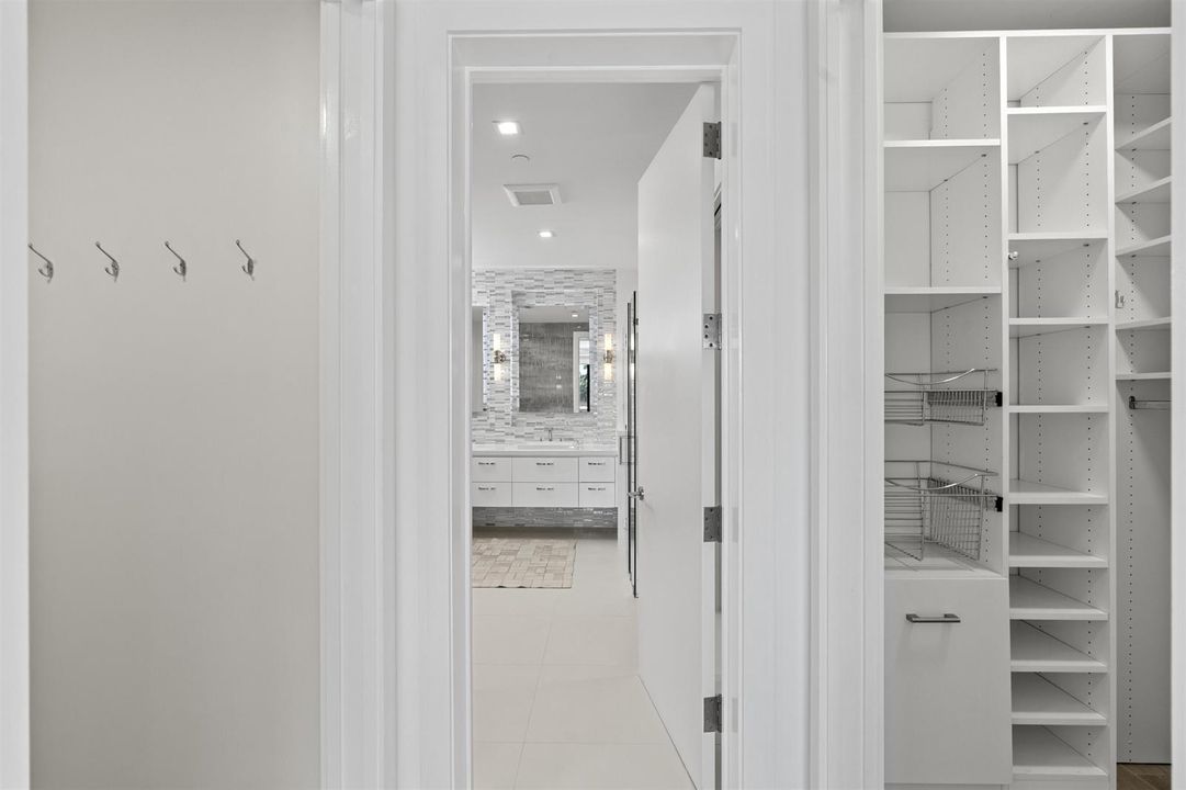 His and Hers Closets