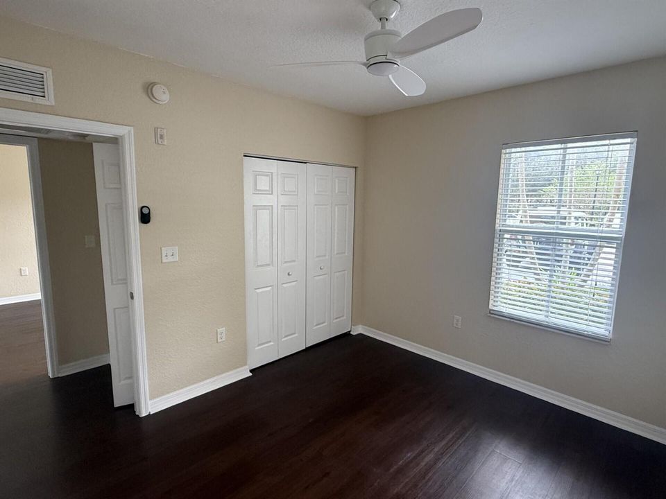 Second bedroom with closet