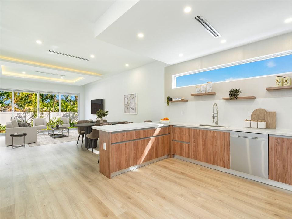 Typical kitchen