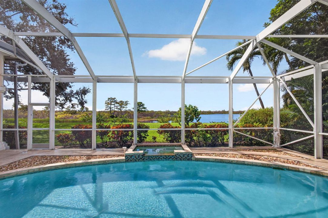 VIEW FROM POOL
