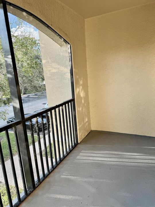The balcony