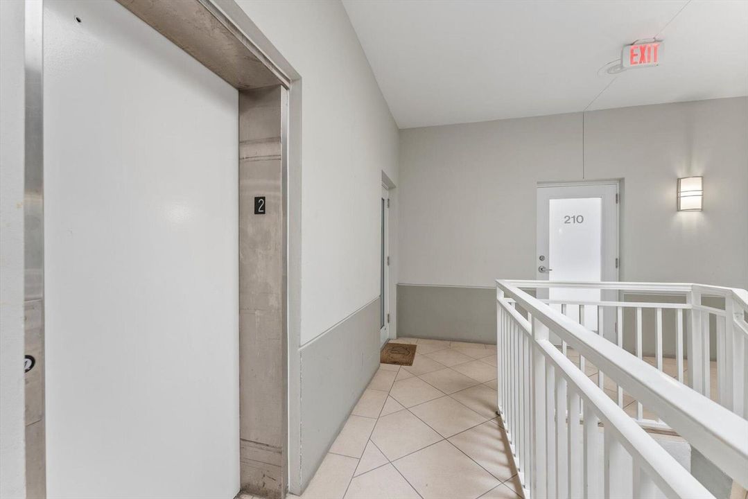 Second Floor Elevator Lobby