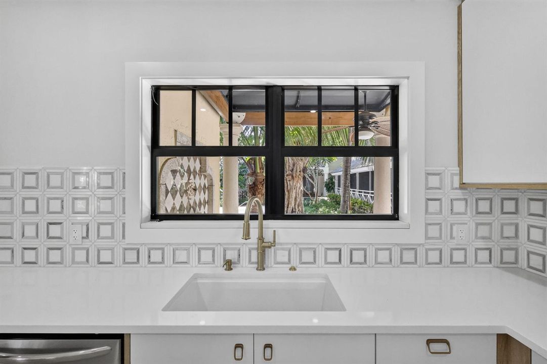 Custom Cabinets and backsplash