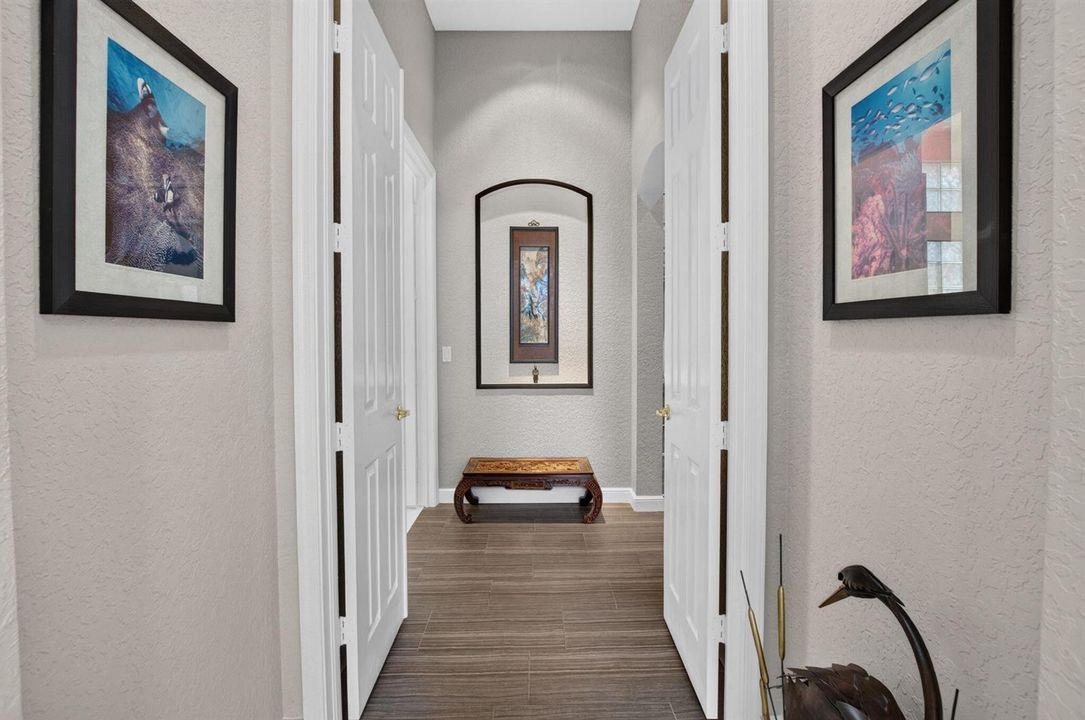 entrance to primary bedroom
