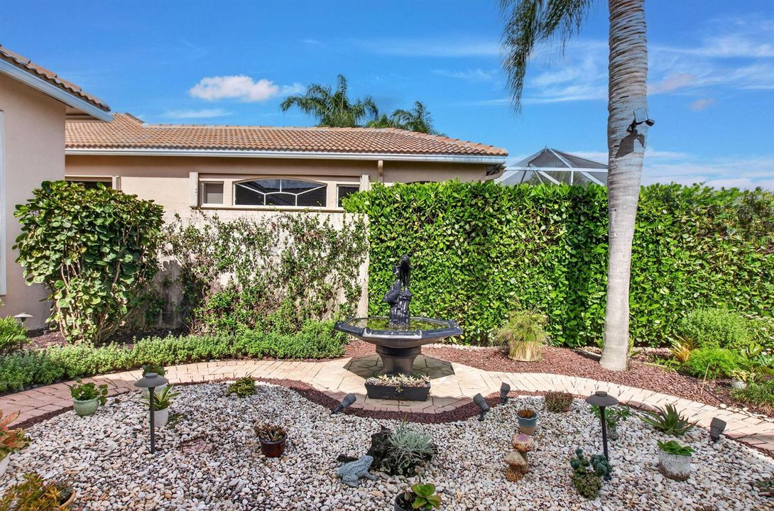 private courtyard