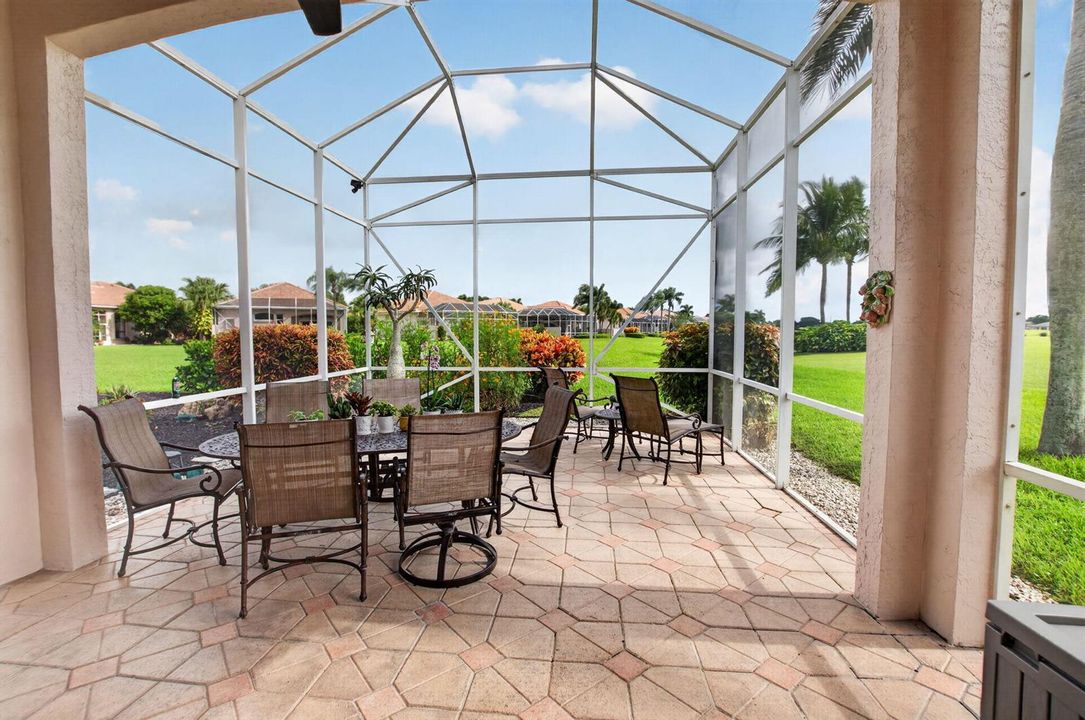 expanded patio and screened lanai