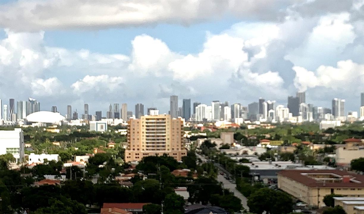 Donwtown & Brickell view