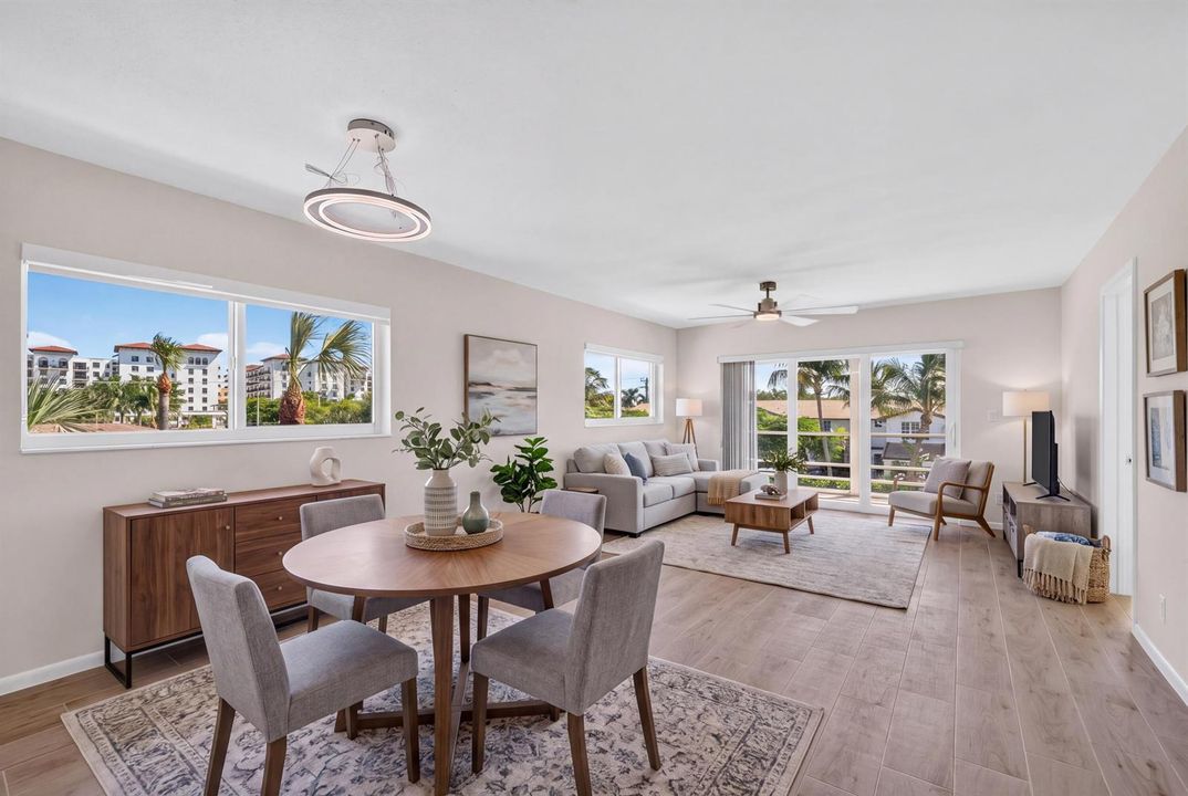 Living Dining - Artist Rendering
