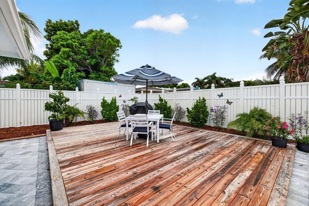 Entertaining area