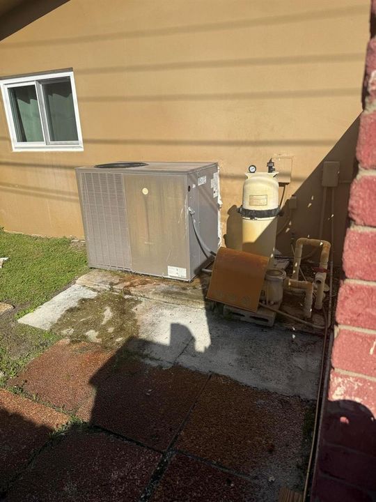 5 Ton AC Unit and Pool Equipment