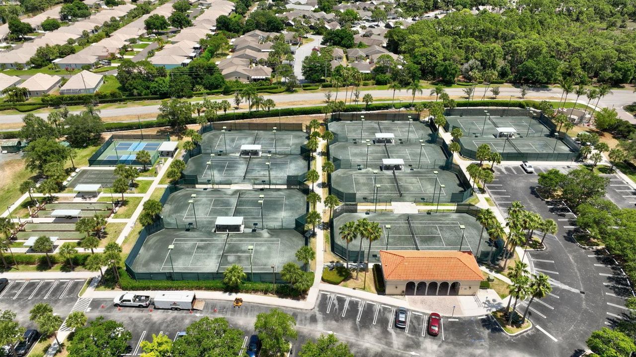 Tennis Courts Aerial