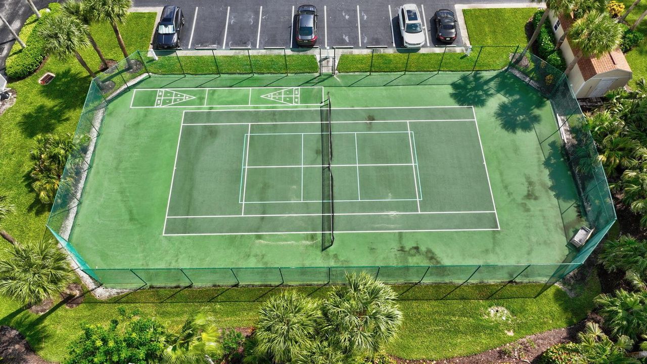 Tennis and pickleball
