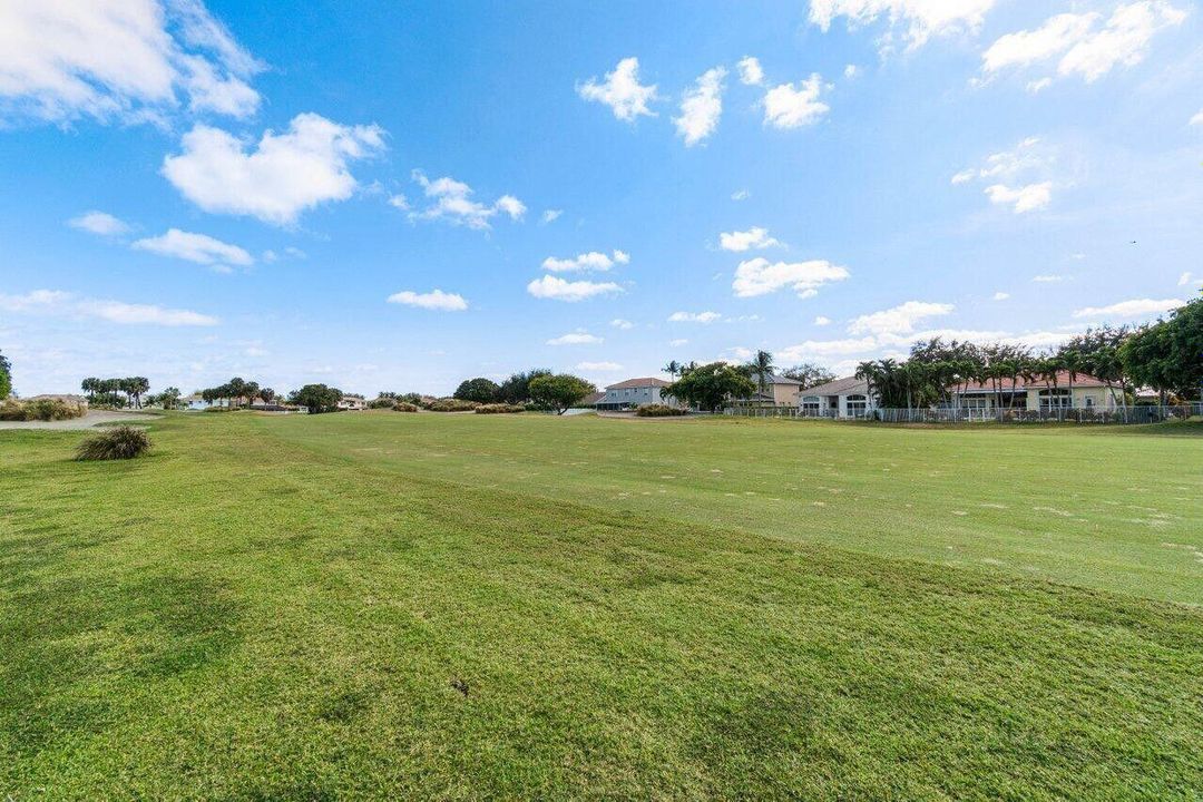Golf Course Behind Home