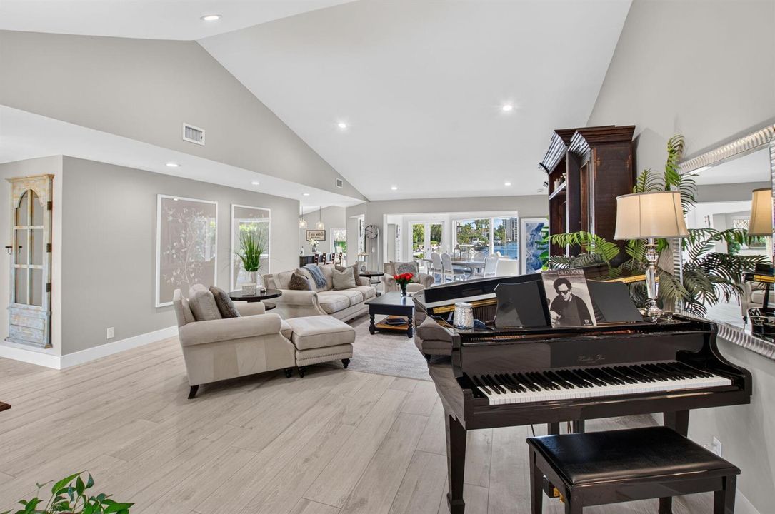 LARGE LIVING SPACE