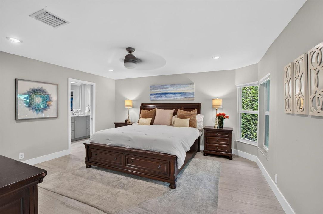 LIGHT BRIGHT MASTER BEDROOM