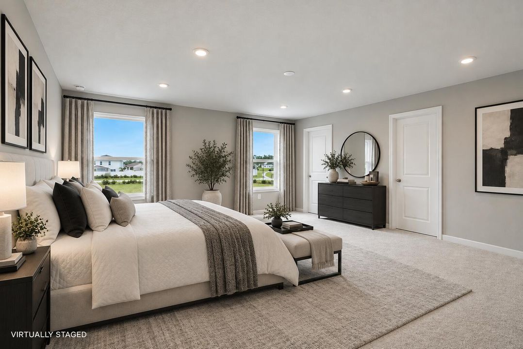 Serene Neutral Luxury Main Bedroom