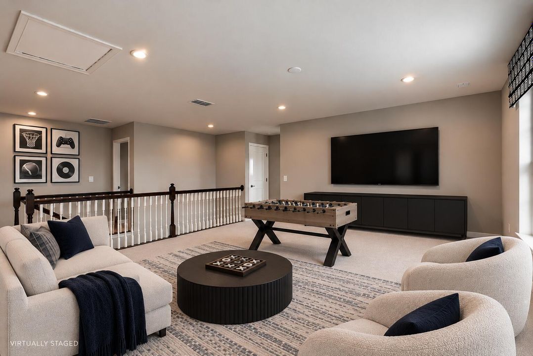 Minimalist Loft Game Lounge