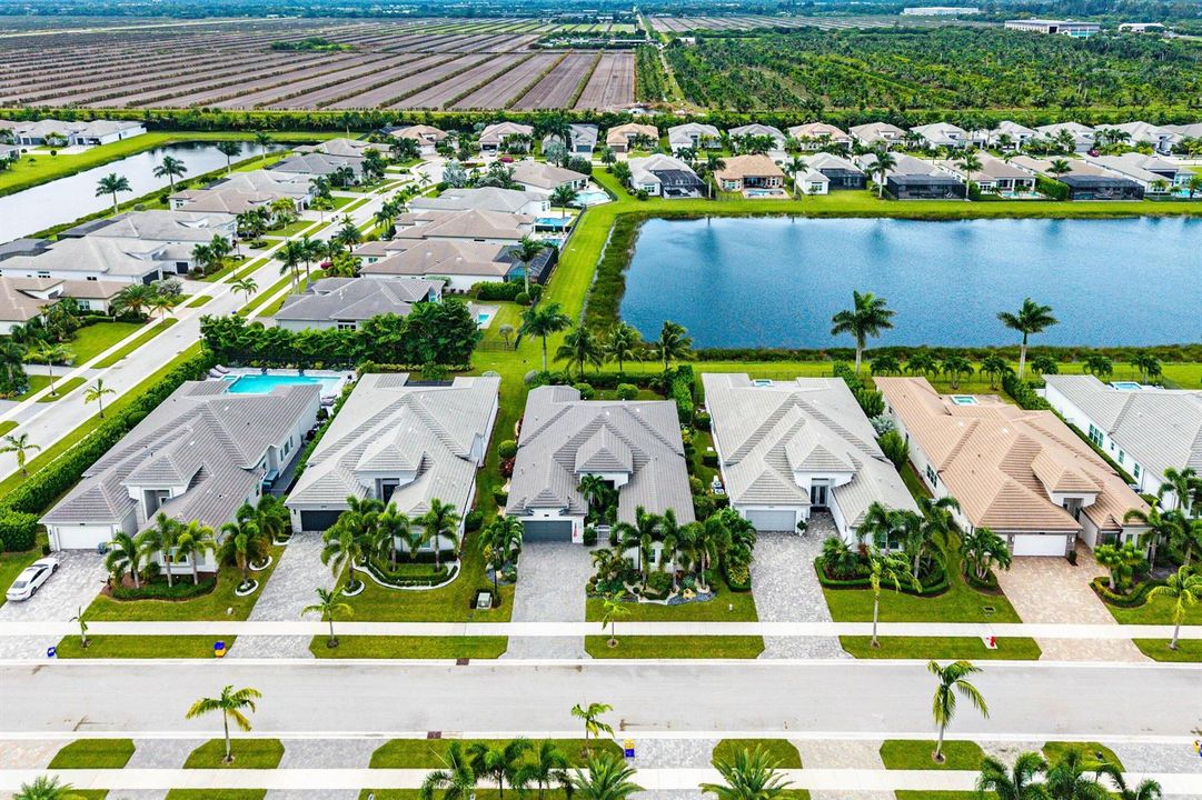 Aerial View of House